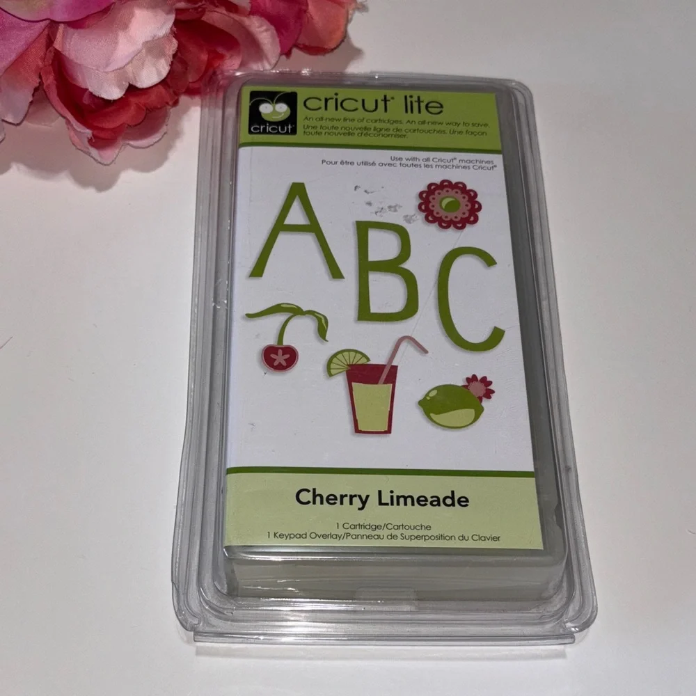 Cricut Lite Cherry Limeade Cartridge CHERRY LIMEADE Cricut Lite Cartridge - NEW